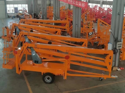 折臂式兩輪拖車升降機
